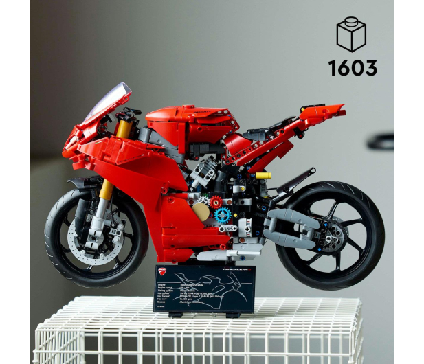 LEGO Technic 42202 Motocykl Ducati Panigale V4 S - 1298077 - zdjęcie 12